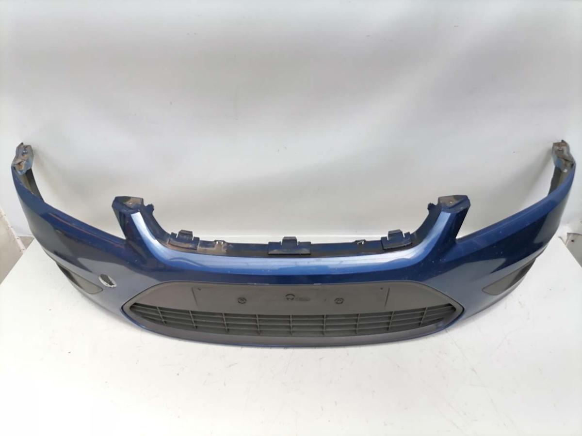 Ford Focus 2 original Stoßstange Stossfänger vorn Burmablau Facelift Bj.2009